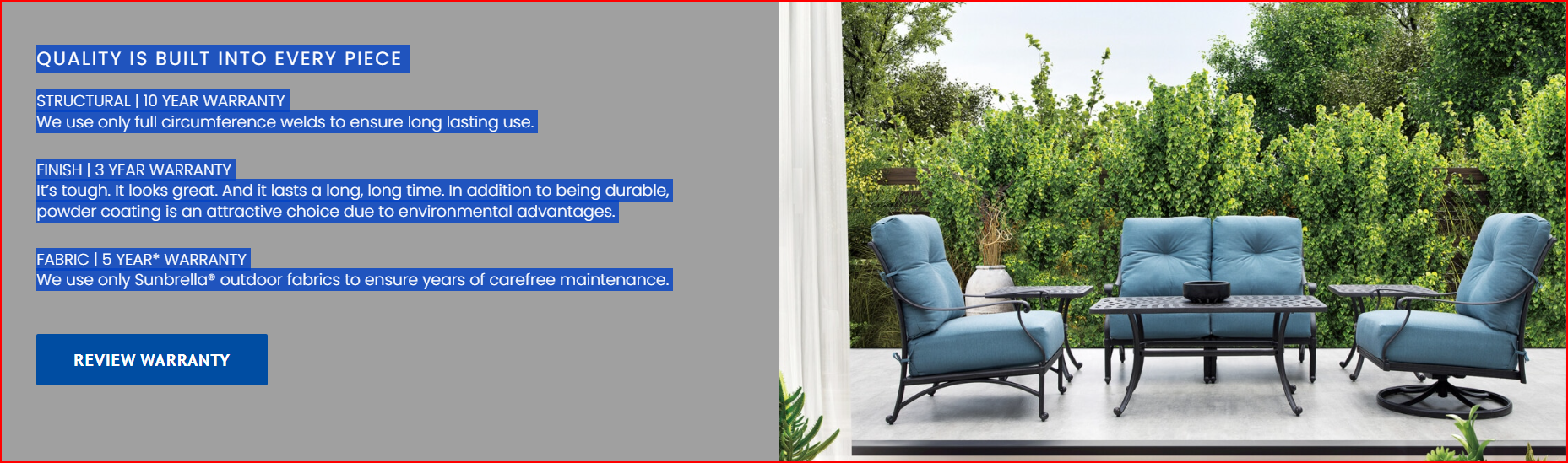 Collections Cast Aluminum Somerset Patio Furniture London to